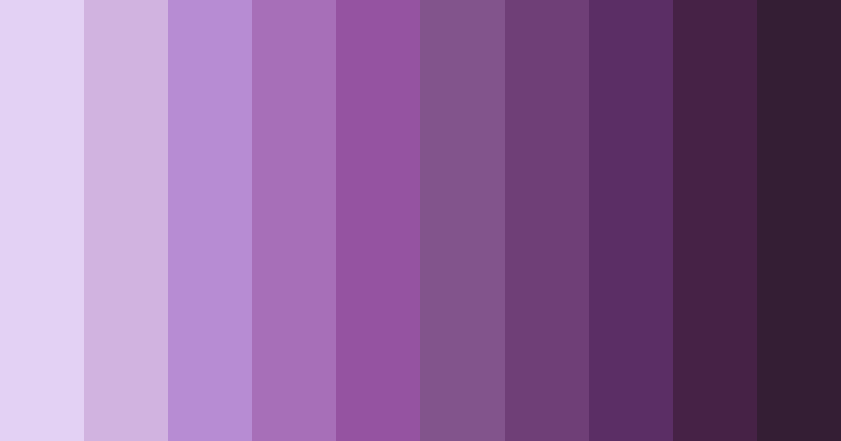 Download violet reverie color palette PNG image (landscape)