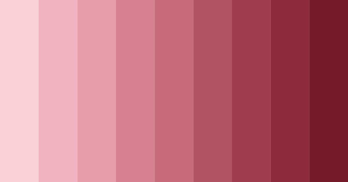 Download pink shell color palette PNG image (landscape)