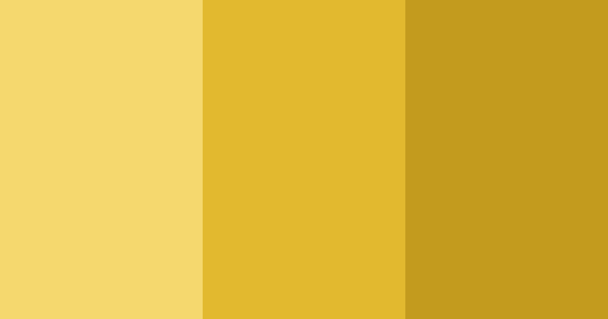 Download golden harvest color palette PNG image (landscape)