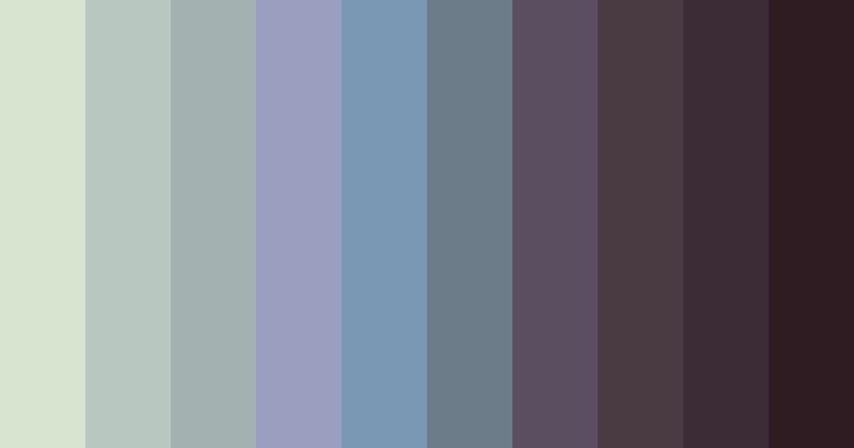 Download shades of grey color palette PNG image (landscape)