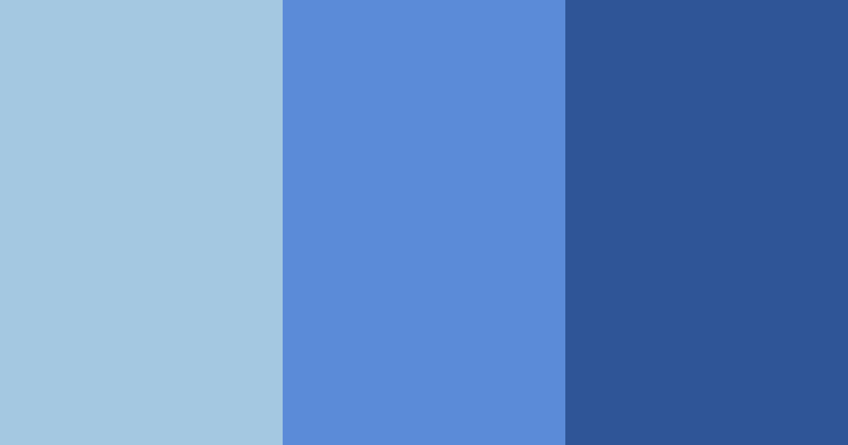 Download blue horizon color palette PNG image (landscape)