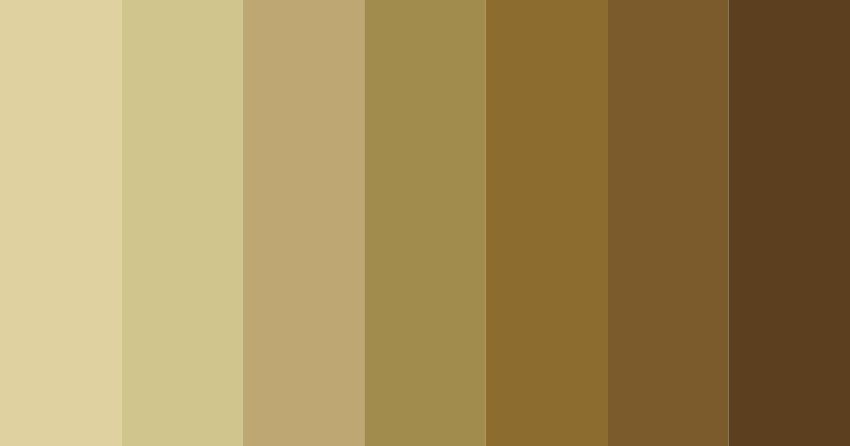 Download golden meadow serenity color palette PNG image (landscape)
