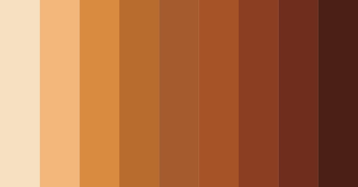 Download harvest hues color palette PNG image (landscape)