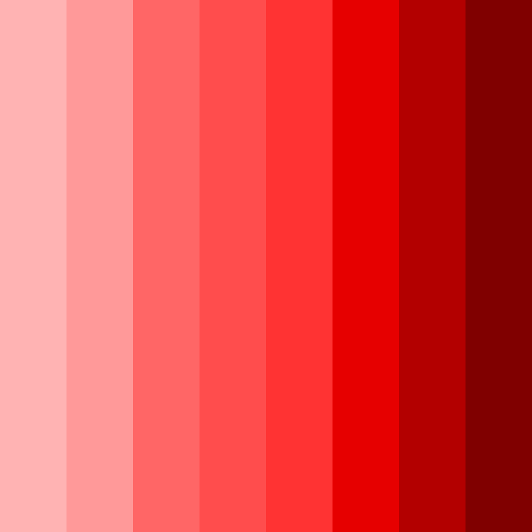 Download scarlet symphony color palette PNG image (square)