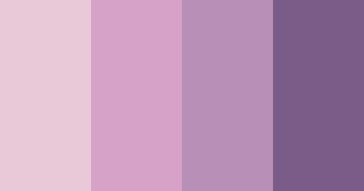 Download purple pastel color palette PNG image (landscape)