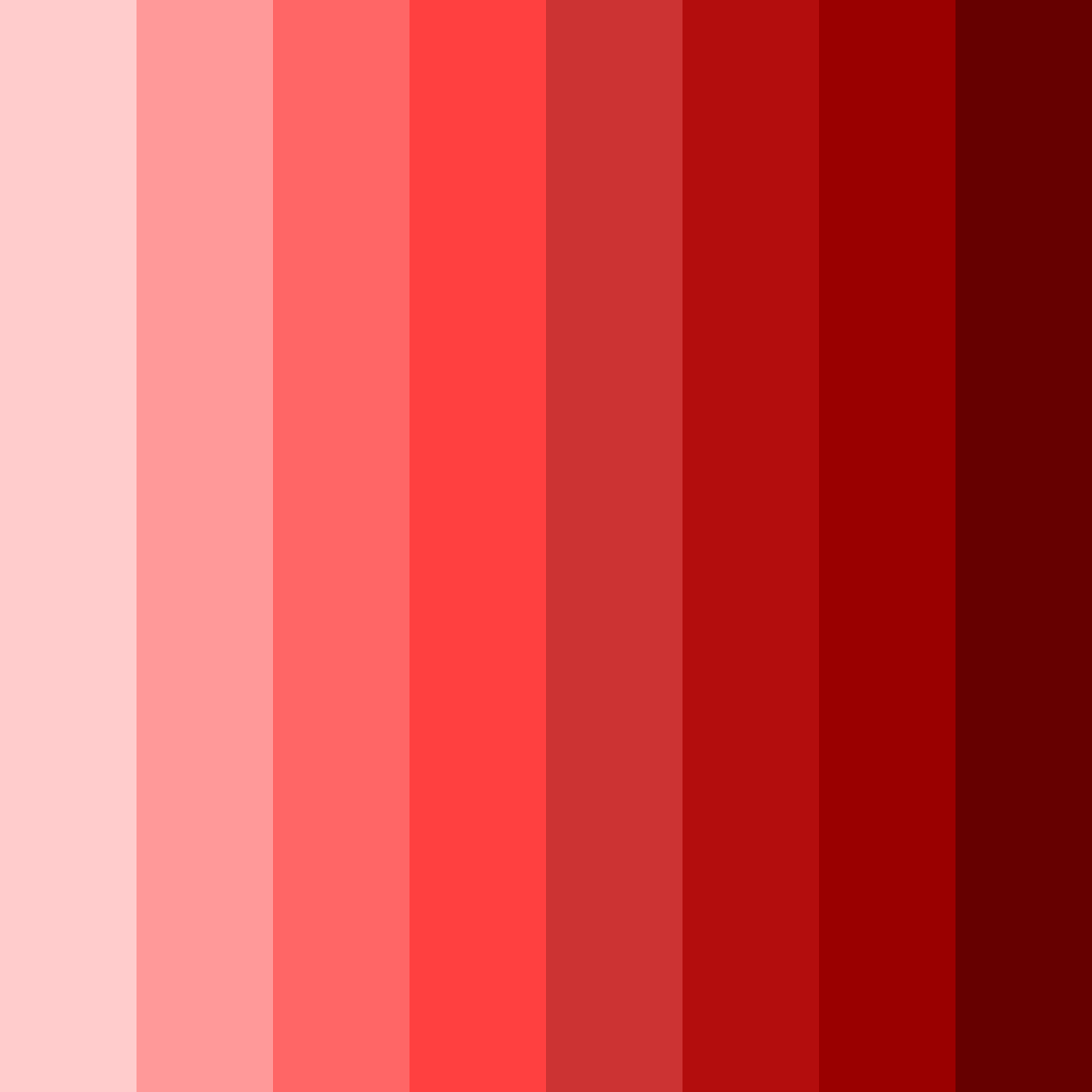 Download red christmas color palette PNG image (square)