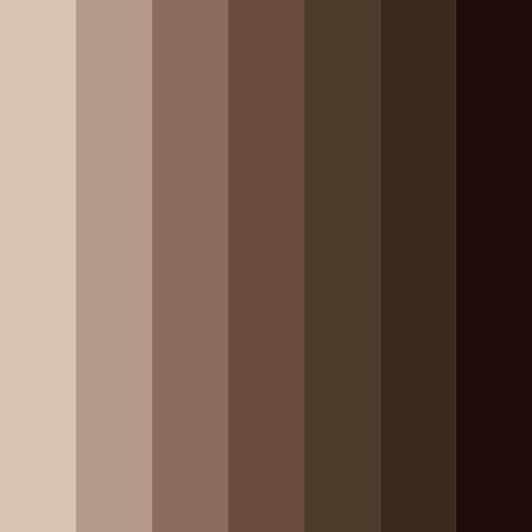 Download cocoa dreams color palette PNG image (square)