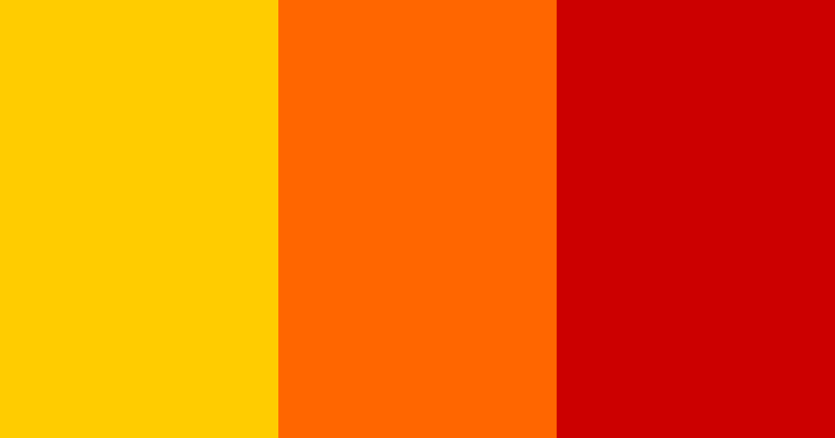 Vibrant Inferno Color Palette - ColorDrop