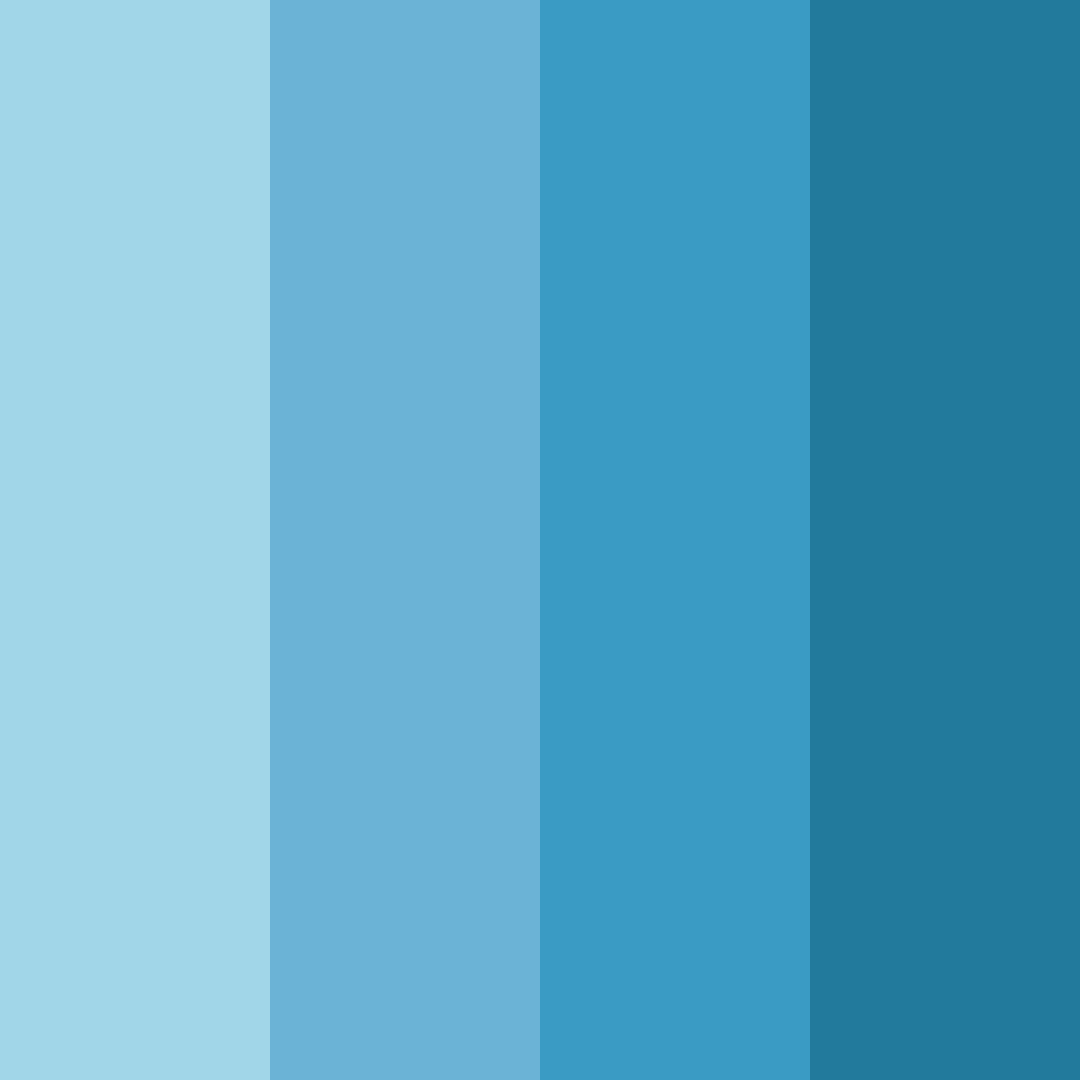 Download frozen serenity color palette PNG image (square)