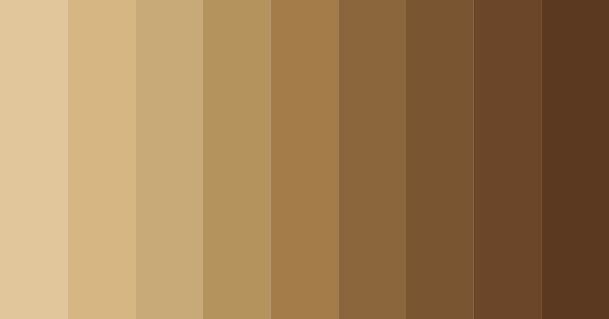 Download golden canyon color palette PNG image (landscape)