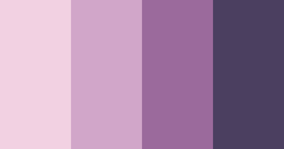 Download pink bamboo color palette PNG image (landscape)