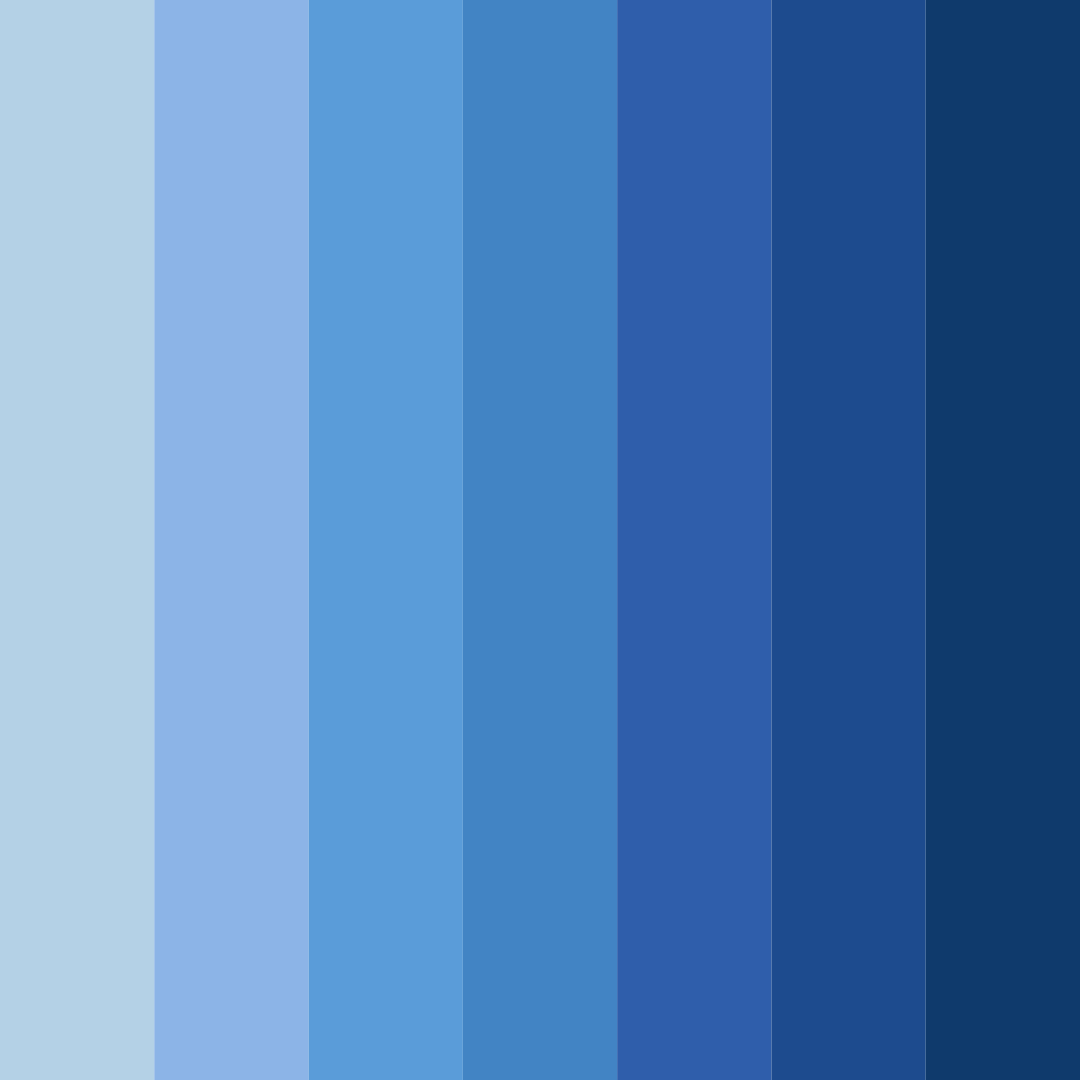 Download oceanic harmony color palette PNG image (square)