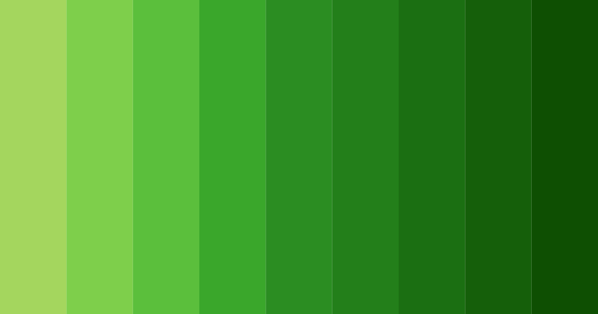 Download green earth color palette PNG image (landscape)