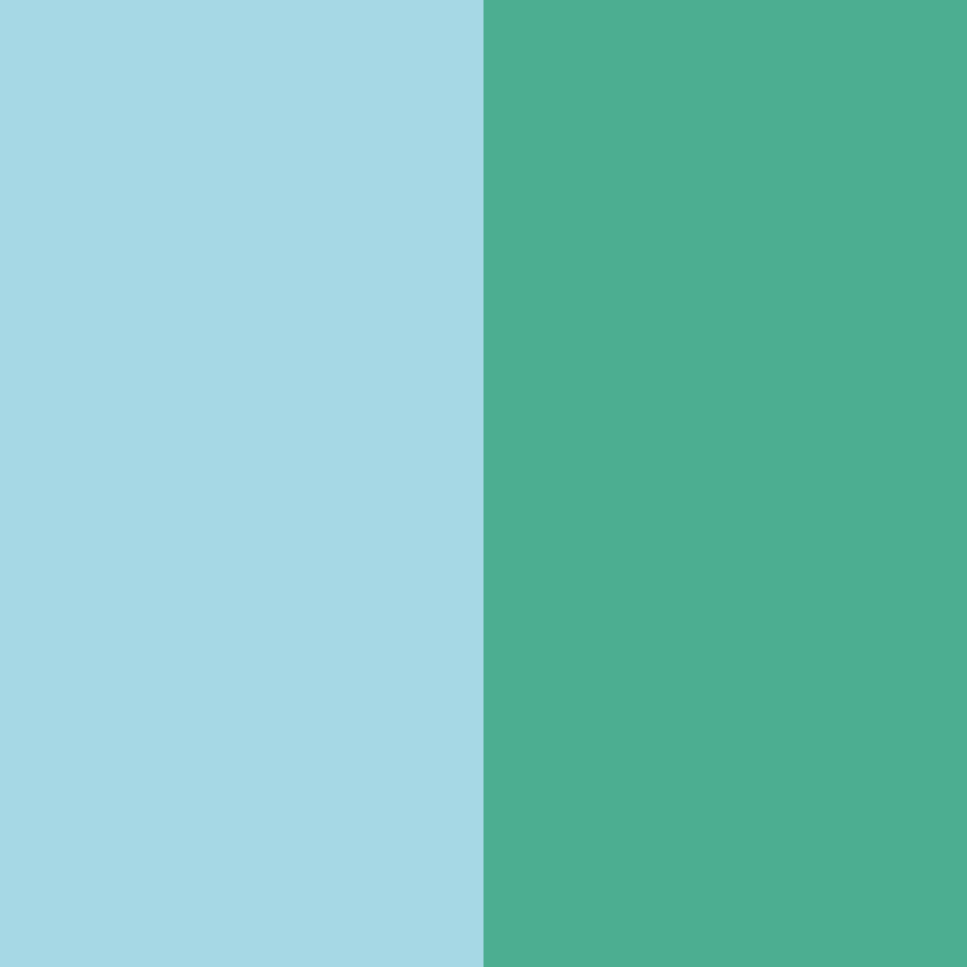 Download blue green dream color palette PNG image (square)