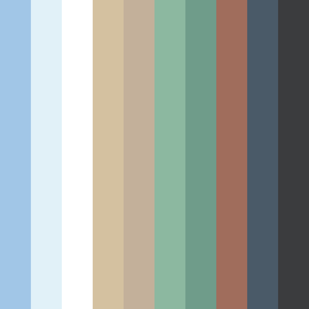 Download harmonious haven color palette PNG image (square)