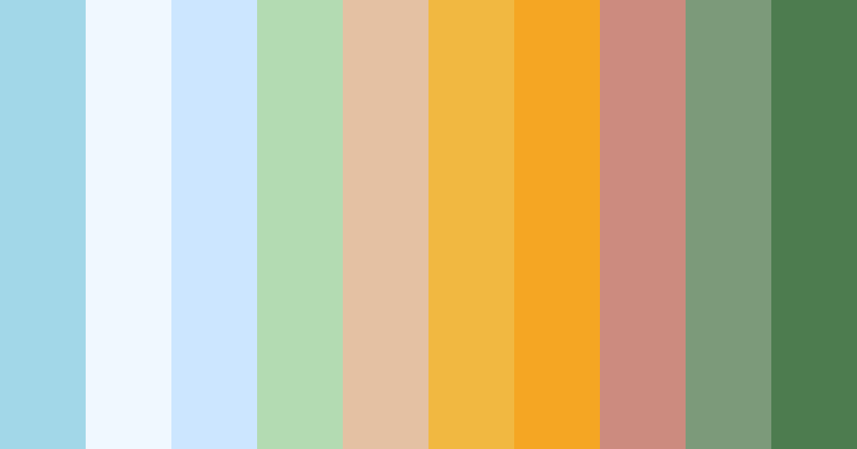 Download serenity in nature color palette PNG image (landscape)