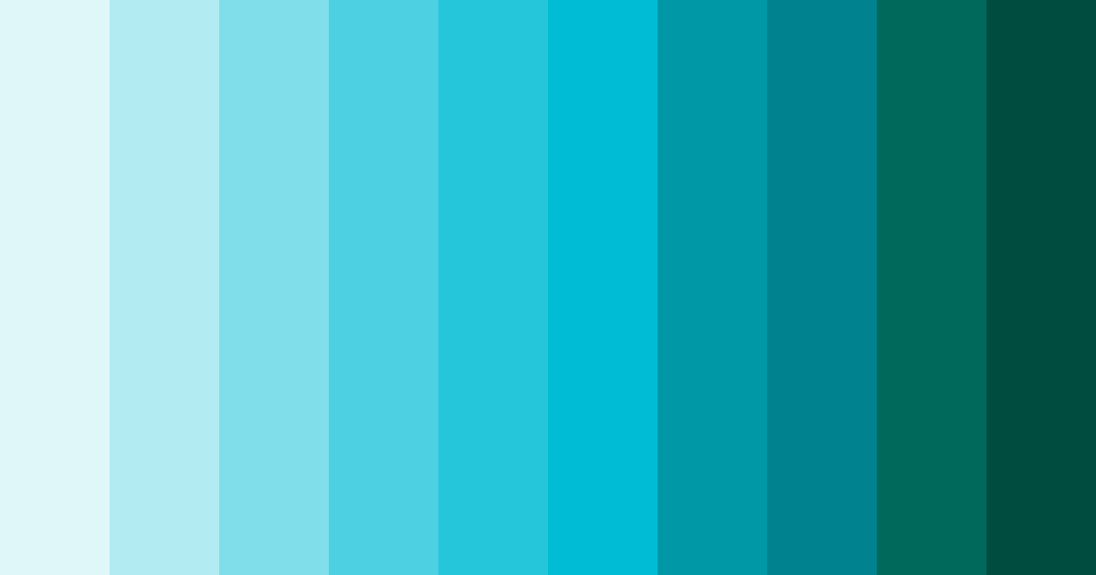 Download serenity in shades color palette PNG image (landscape)
