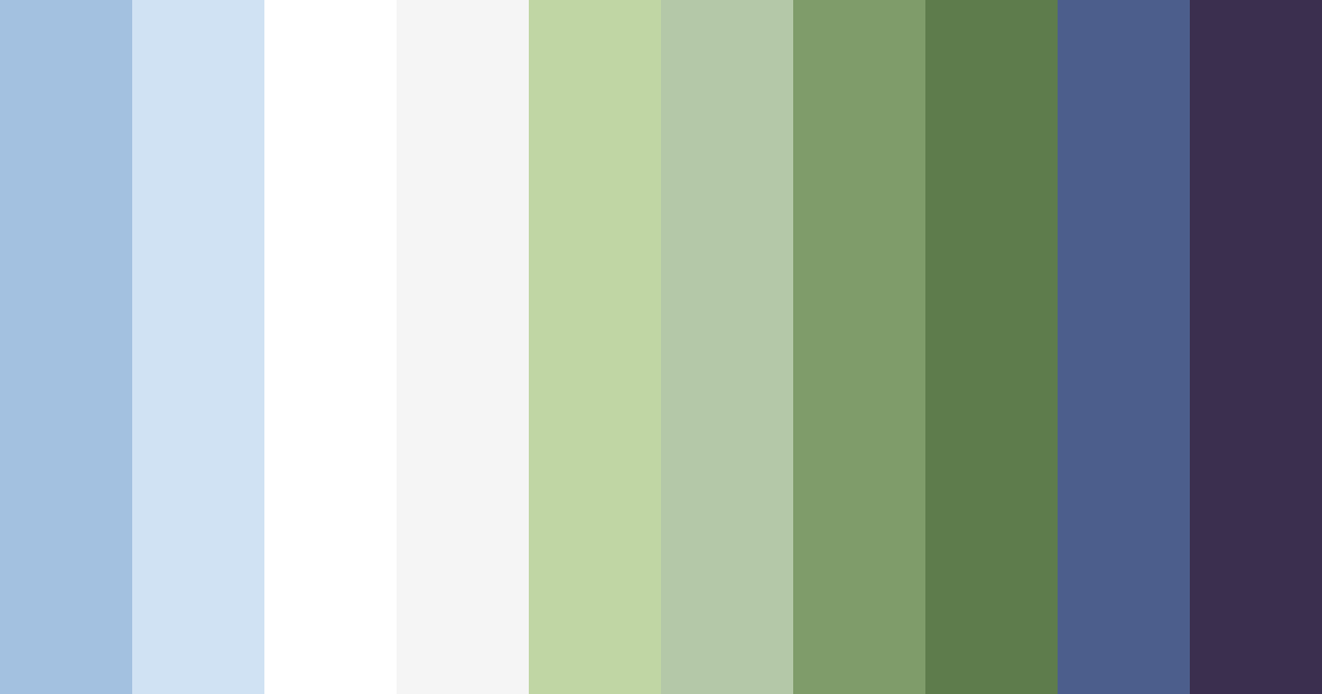 Download serenity in bloom color palette PNG image (landscape)