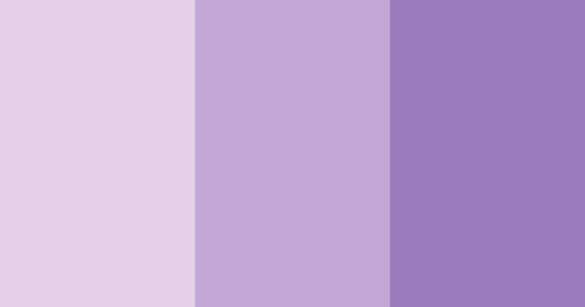 Download pale purple color palette PNG image (landscape)