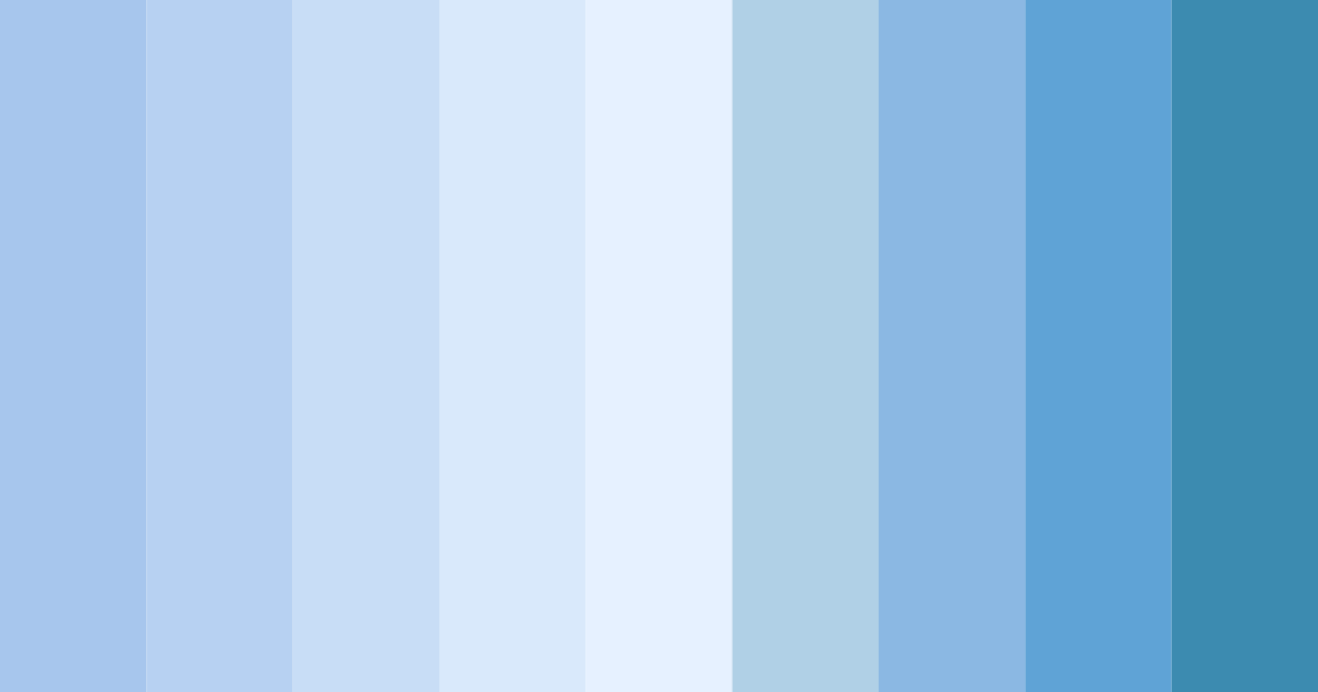 Download pale blue sky color palette PNG image (landscape)