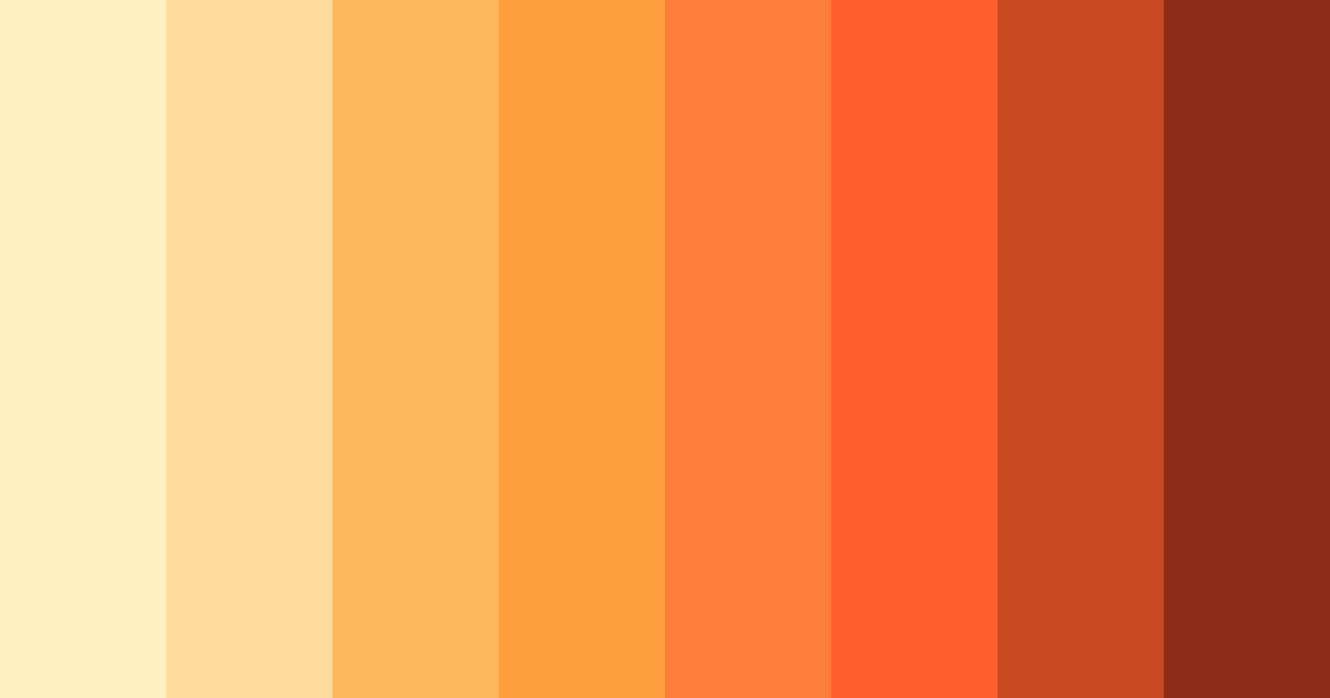 Download autumn's ember color palette PNG image (landscape)