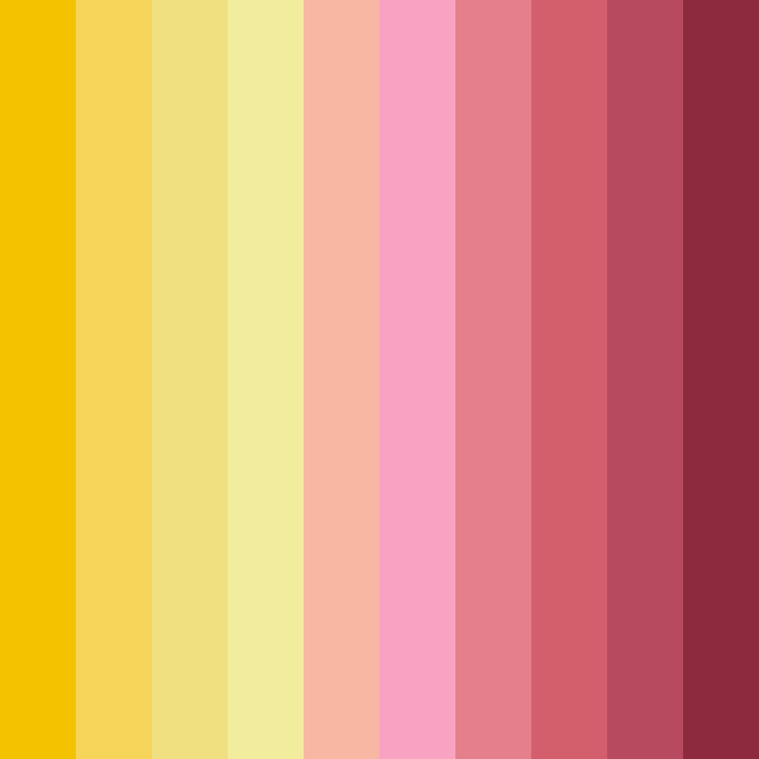 Download golden dreamscape color palette PNG image (square)
