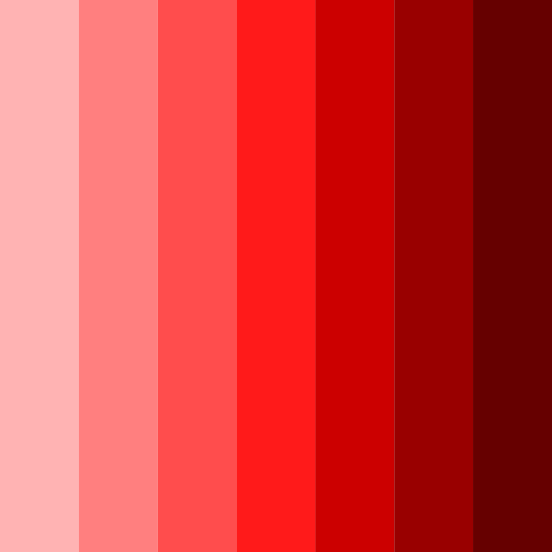 Download red lava color palette PNG image (square)