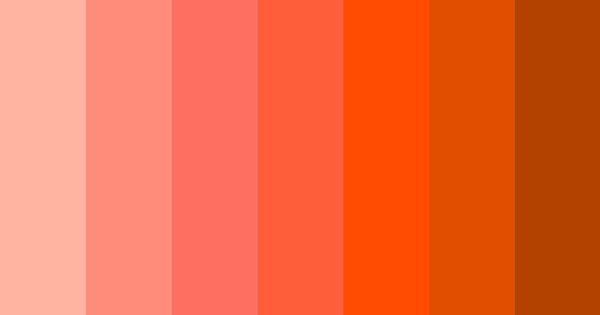 Download sunset sorbet color palette PNG image (landscape)