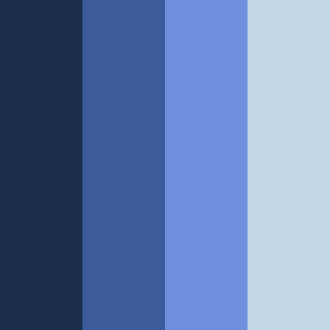 Download midnight serenity color palette PNG image (square)