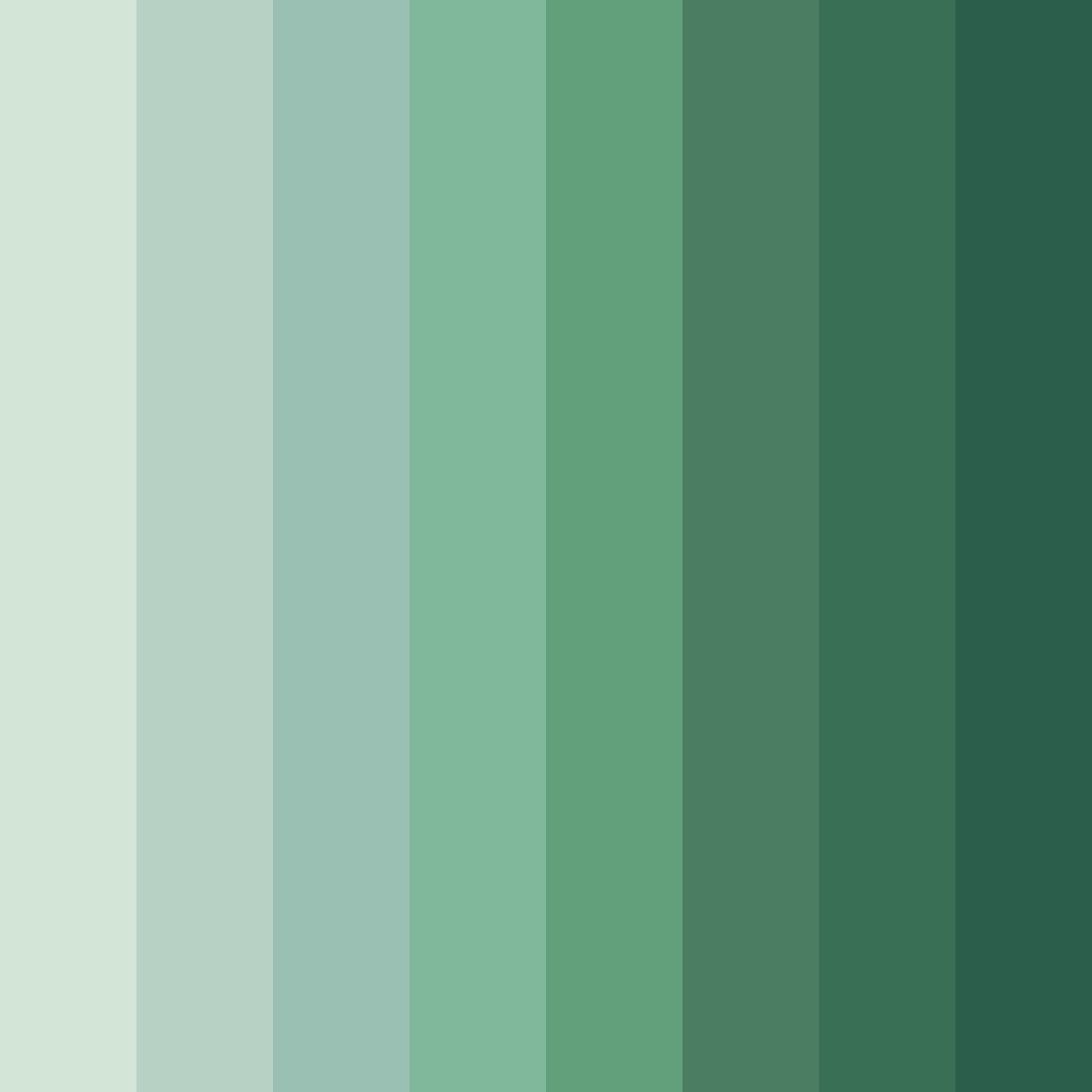 Download whispers of the forest color palette PNG image (square)