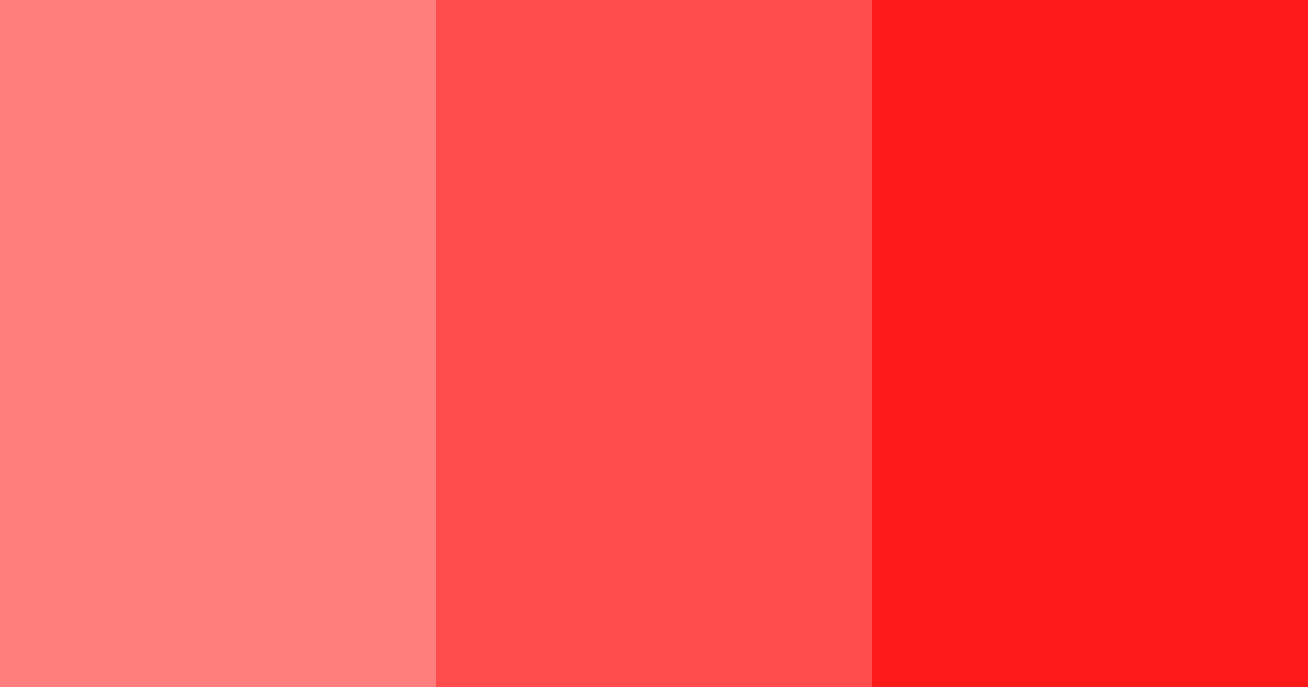 Download bright light red color palette PNG image (landscape)