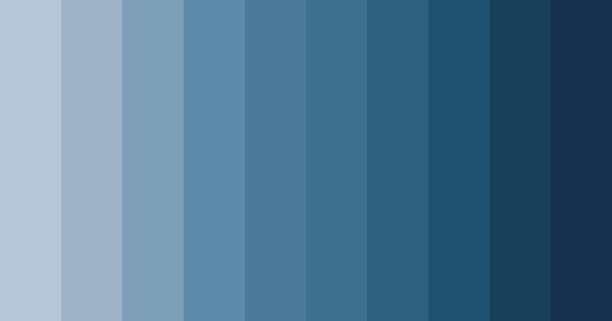 Download grayish blue mist color palette PNG image (landscape)