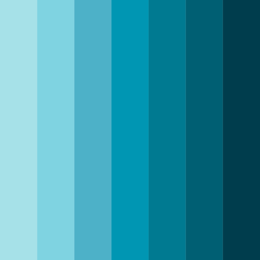 Download blue dolphin color palette PNG image (square)