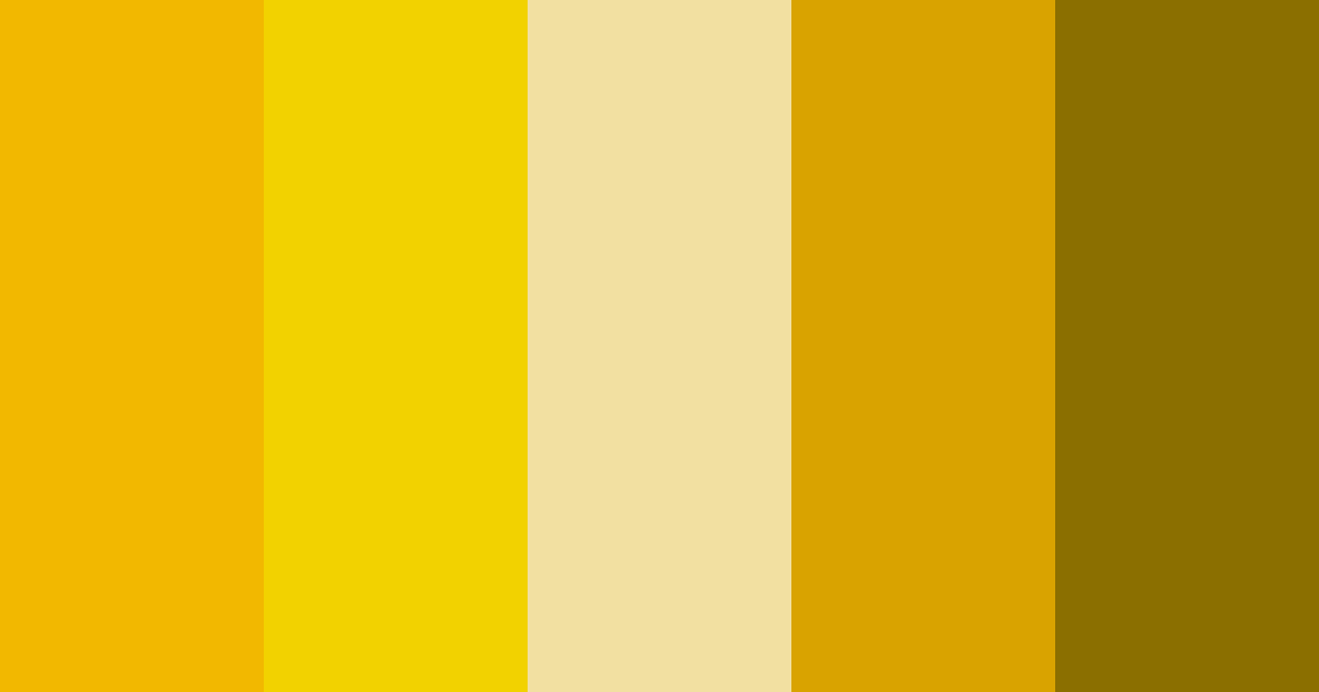 Download festival of golden whirls color palette PNG image (landscape)
