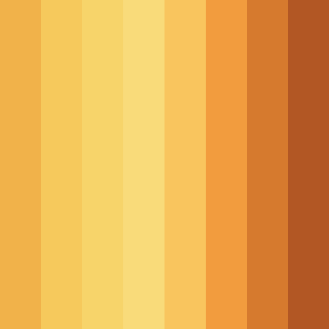Download harvest glow color palette PNG image (square)