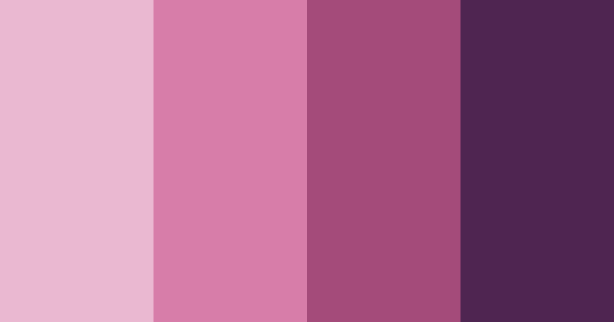 Download mystic rosewood color palette PNG image (landscape)