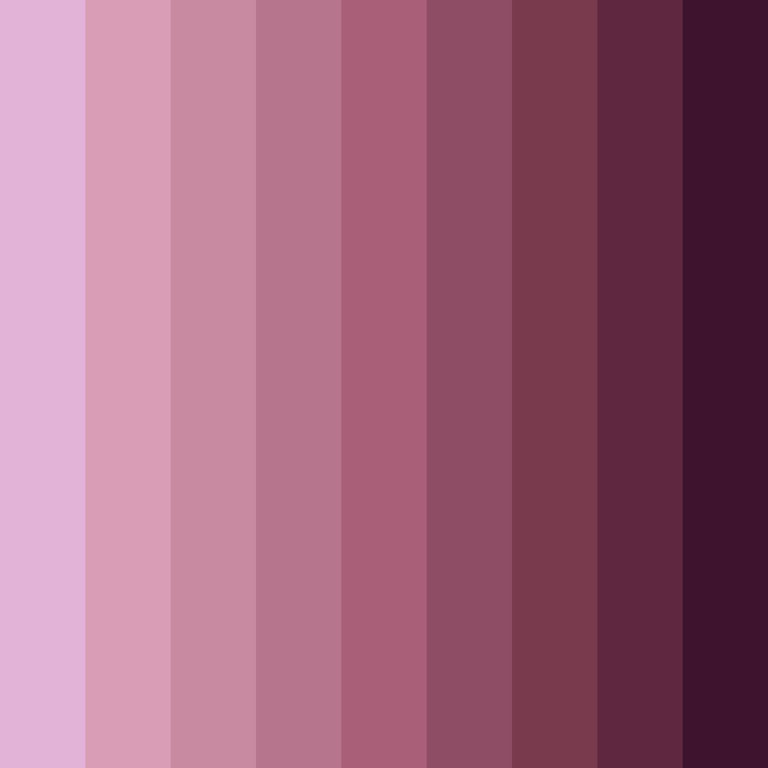 Download mulberry shades color palette PNG image (square)