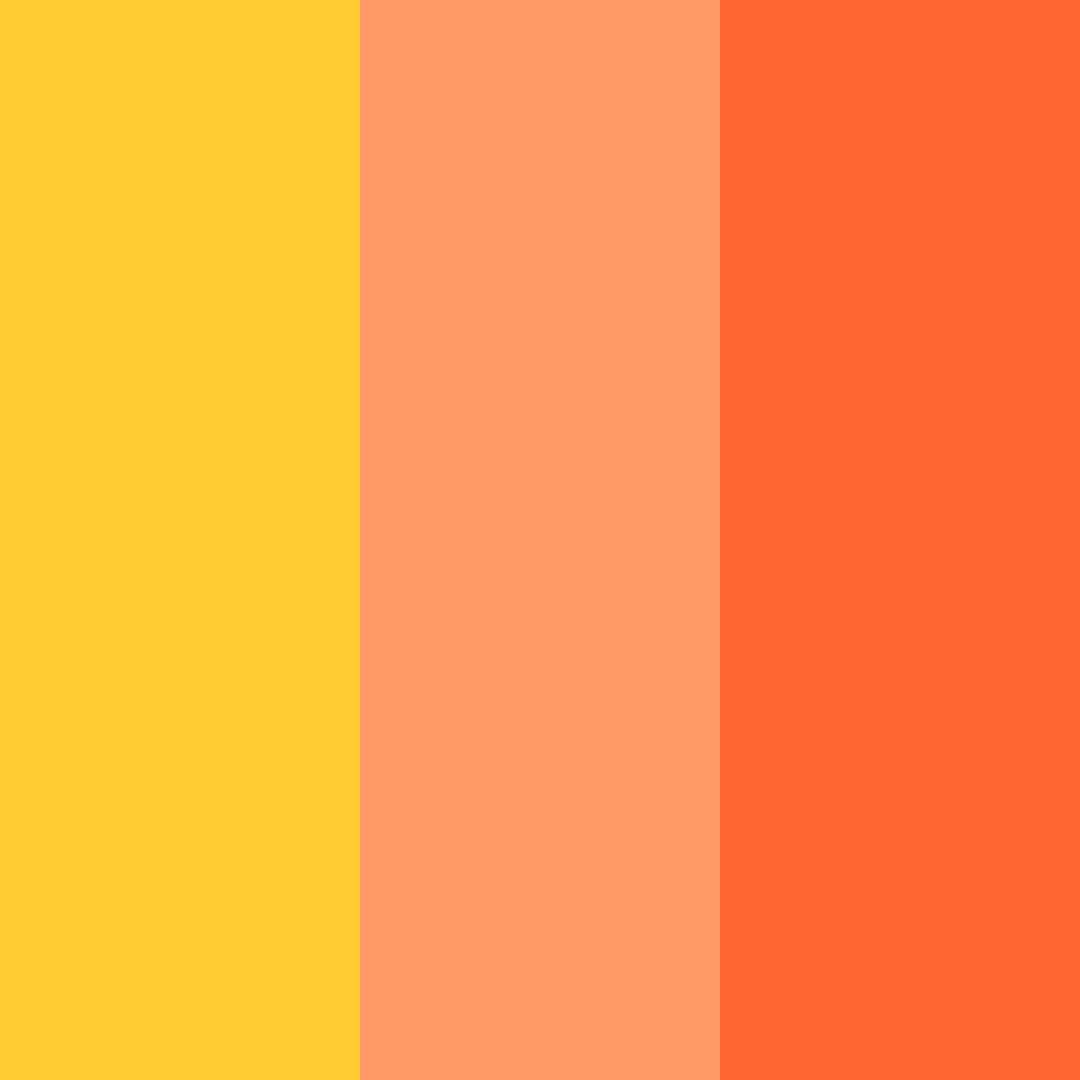 Download sunset sorbet color palette PNG image (square)