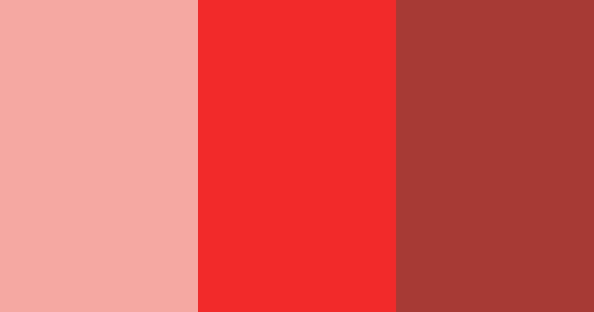 Download red shades color palette PNG image (landscape)