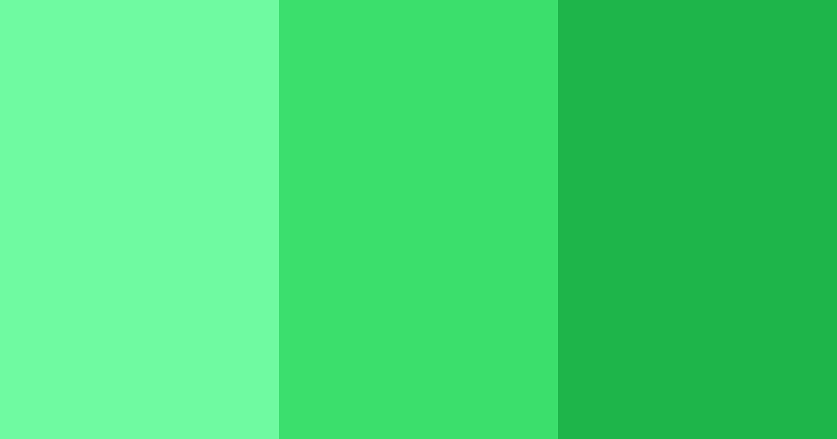 Download emerald breeze color palette PNG image (landscape)