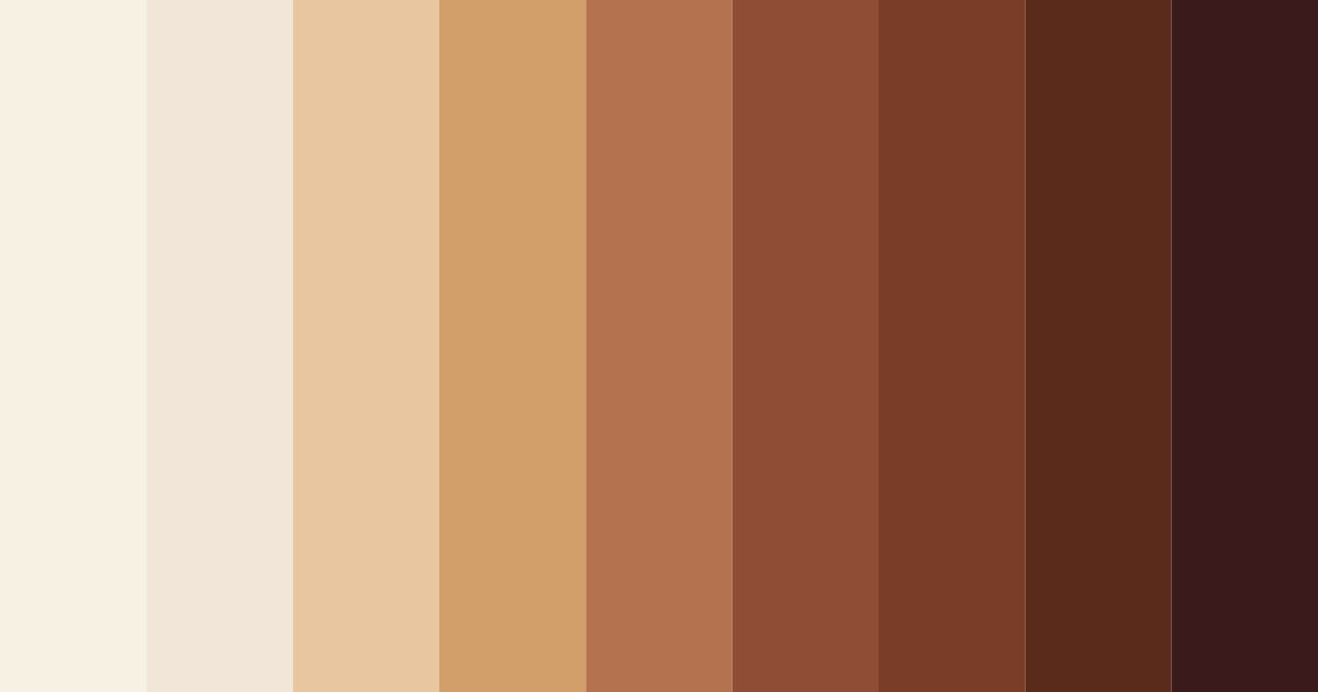 Download brown impression color palette PNG image (landscape)