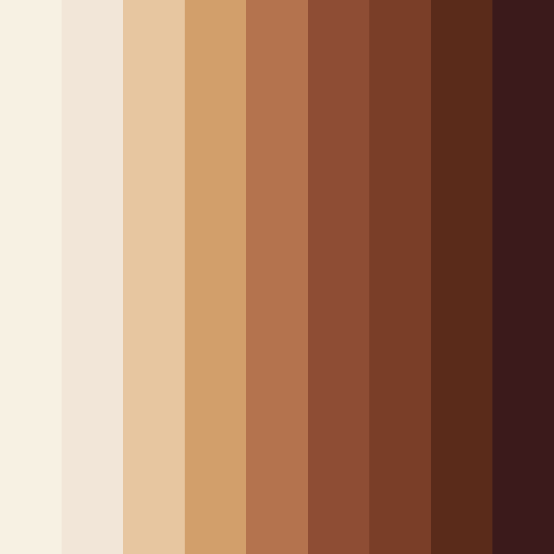 Download brown impression color palette PNG image (square)