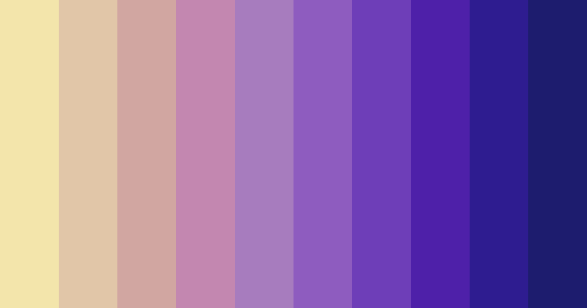 Download twilight reverie color palette PNG image (landscape)