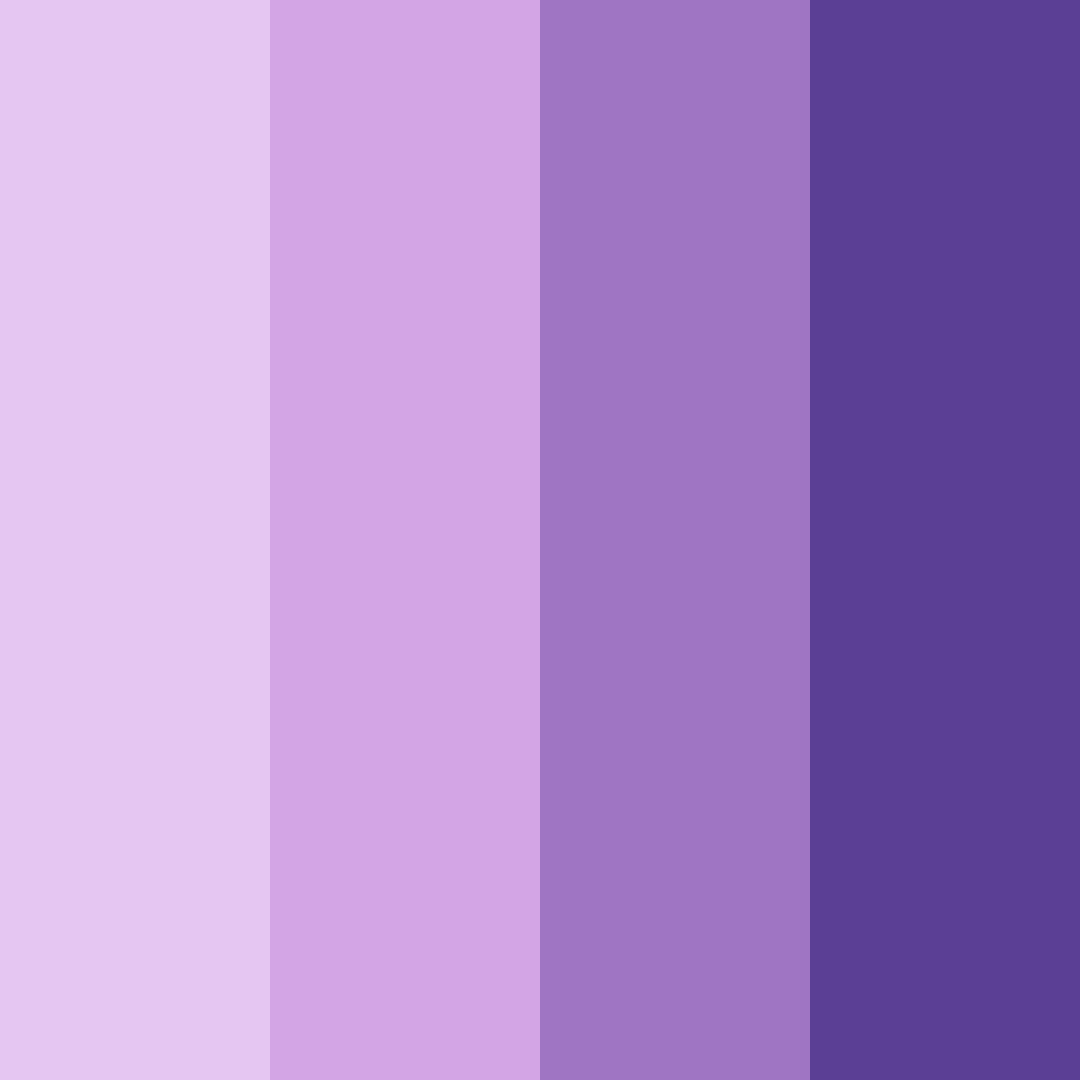 Download shades of lilac color palette PNG image (square)