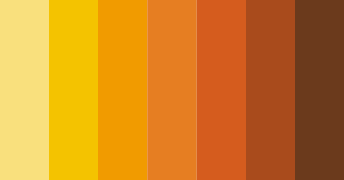Download golden ember sunset color palette PNG image (landscape)