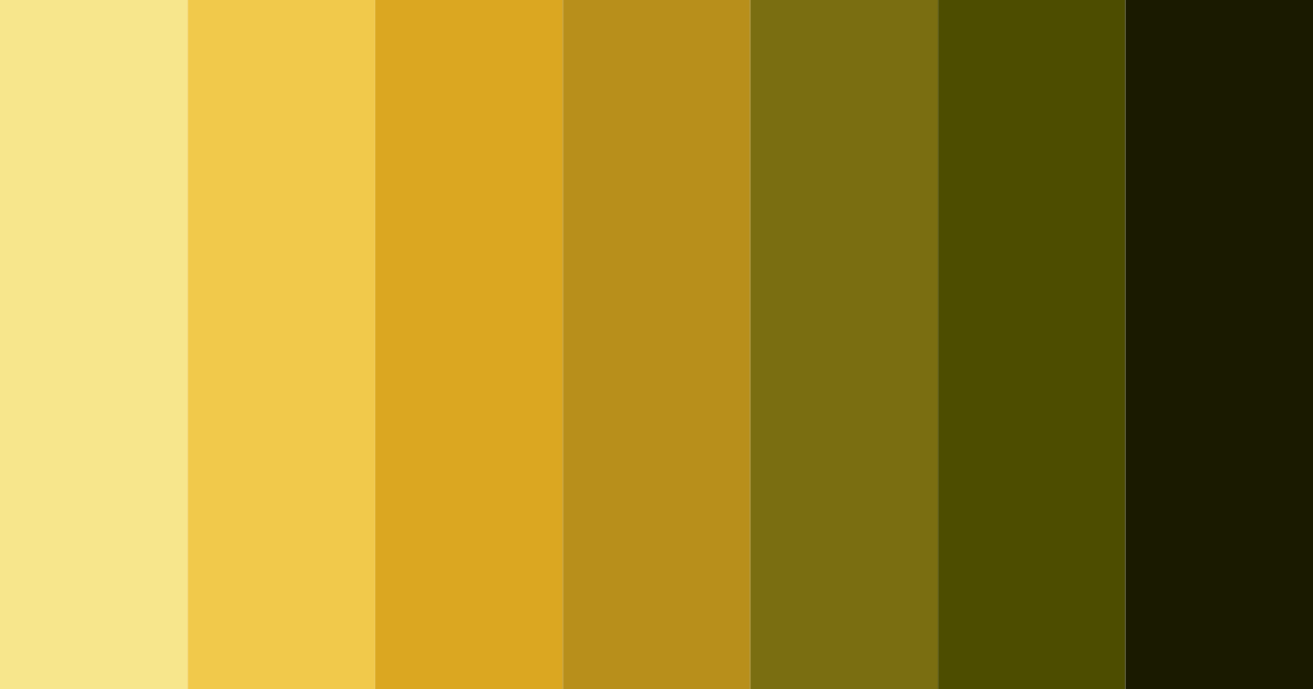 Download gold and black color palette PNG image (landscape)