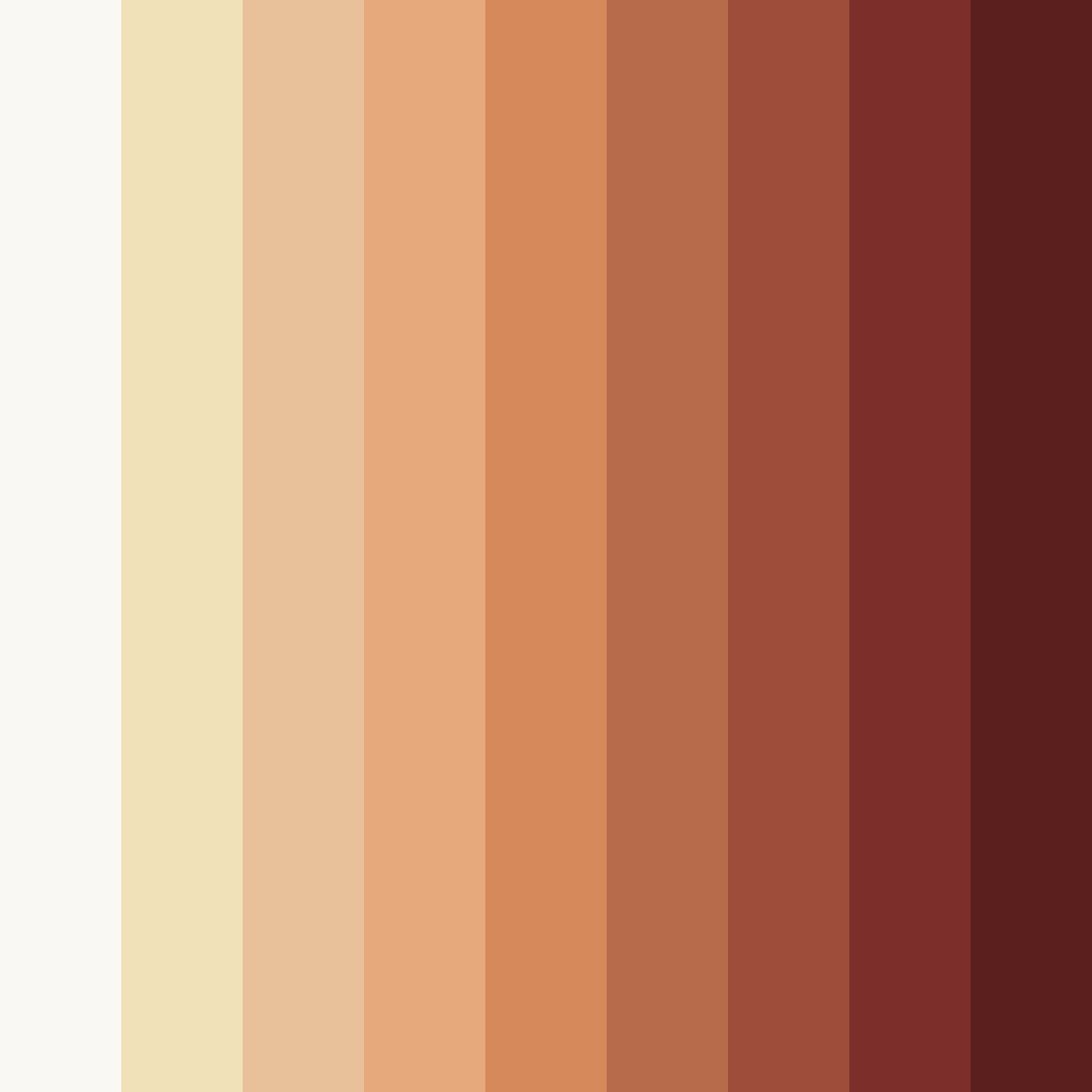 Download warm earthy reds color palette PNG image (square)