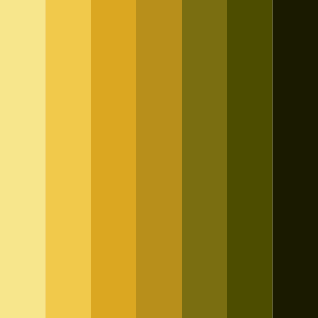 Download gold and black color palette PNG image (square)