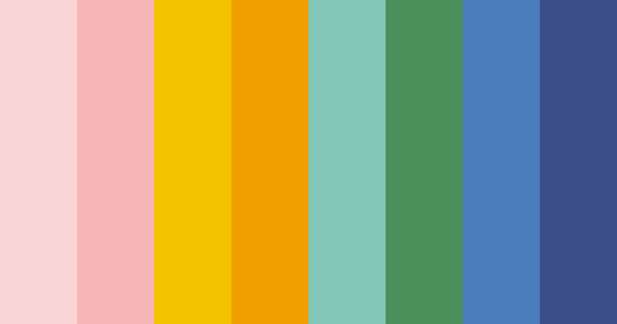 Download harmony of contrasts color palette PNG image (landscape)