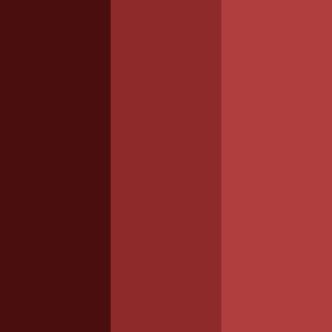 Download dark red color palette PNG image (square)